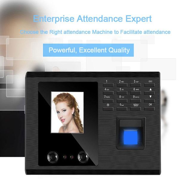

biometric face facial recognition fingerprint attendance system usb fingerprint reader time clock employee attendance machine