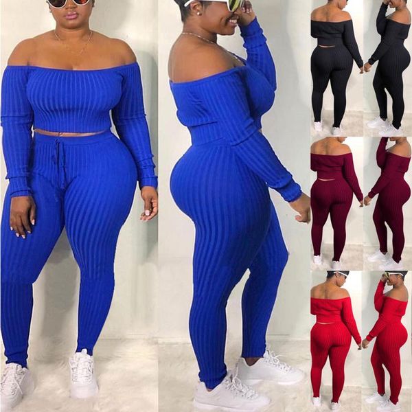 

women solid color sets leisure wear lounge wear suit sport set +pants women sports 2 pieces set sweatshirts tracksuit, Gray