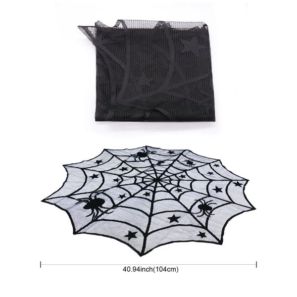 

17x72 " halloween decoration table runner five-pointed star ghost tablecloth decor festival table decorations supplies q bbyydq