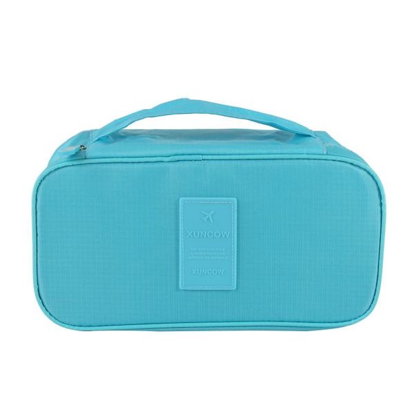 

solid waterproof travel bags nylon travel cosmetic bag toothbrush pouch toiletries storage luggage organizer