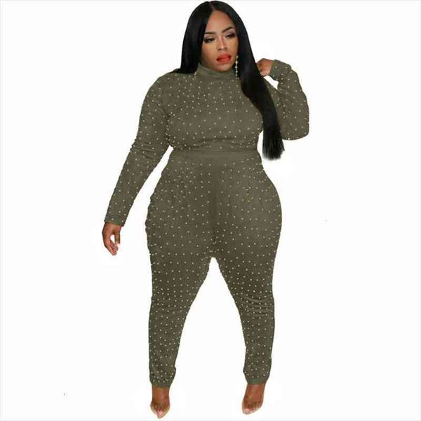 

plus size jumpsuits and rompers for women winter casual long sleeve bodysuit one piece outfit jumpsuits wholesale dropshipping, Black;white