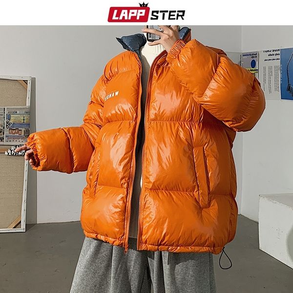 

lappster streetwear men letter print puffer jacket mens harajuku hip hop black winter bubble jackets coat male korean parka 201203