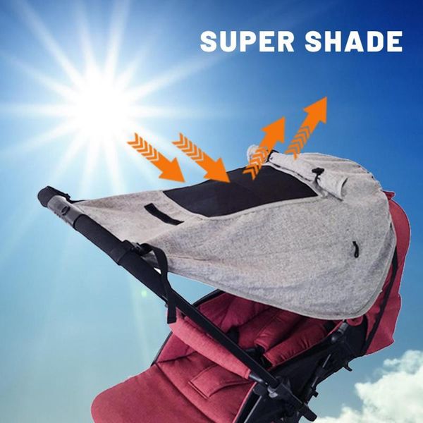 

baby stroller sun shade waterproof upf 50+ anti-uv stroller sun protector awning #1