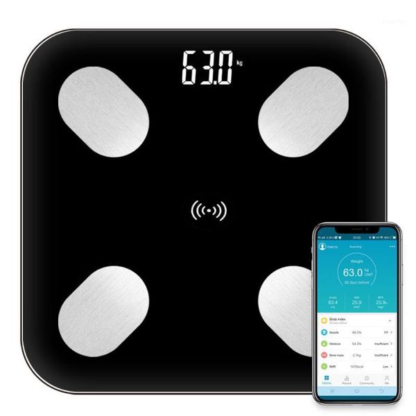 

body fat scale floor scientific smart electronic led digital weight bathroom scales balance bluetooth app android ios1