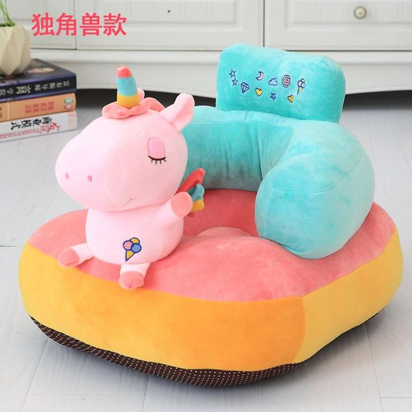 

kawaii baby seat toys stuffed animal baby sofa plush baby chair infant back support feeding chair learn sit plush unicorn wmtanm infant2005