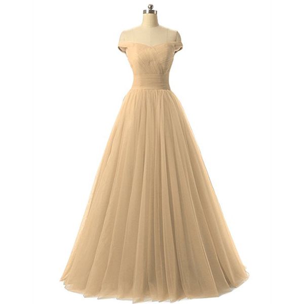 

off the shoulder long evening gowns tulle dress prom, Black;red