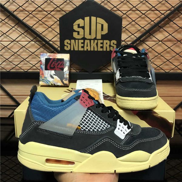

new cream sail bred union off nior 4 mens basketball shoes cactus jack white cement 4s men guava lce sports sneakers