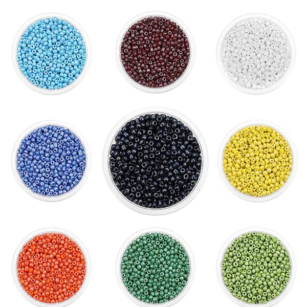 

300-600pcs/lot 3-4mm charm beads czech glass seed beads round loose bead for diy jewelry making earrings bracelet acc wmtqfm