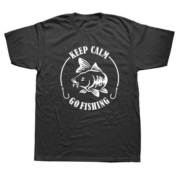 

летняя мужская мода keep calm go рыбалок рыба с коротким рукавом fisherman прохладный тис лучшие спортивные толстовка с капюшоном hoodie муж