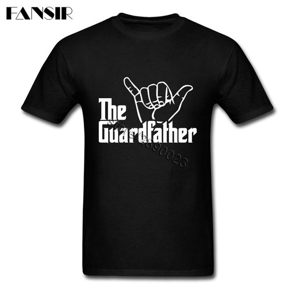 

sport the guardfather jiu jitsu camisa summer men t-shirt short sleeve cotton o neck t-shirt for teenage