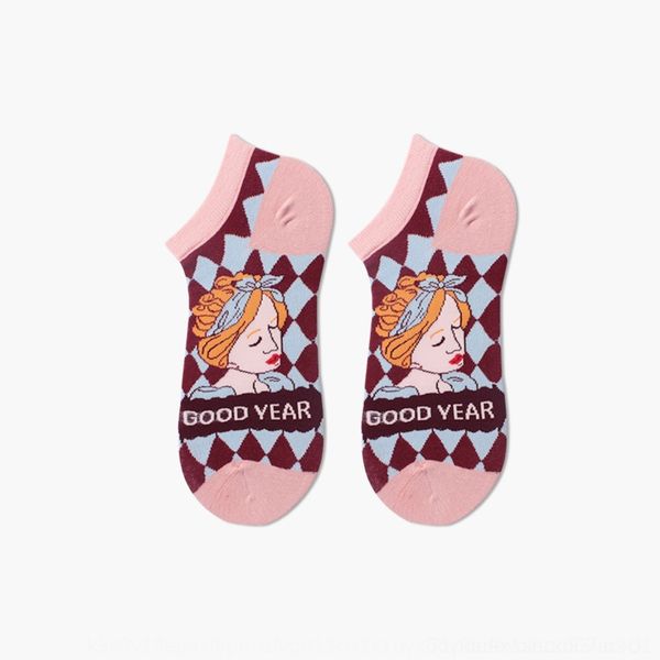 

eo2zj dynamic new wear creative diamond cat cotton tennis socks lattice tennis boneless cotton socks u1rll, Black