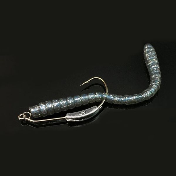 

5pcs/lot barbed lead hook 2g/2.5g/3g/5.25g/7g offset fishing hook fish hooks fit for texas rigs fishing tackle bbyuwq alice_bag