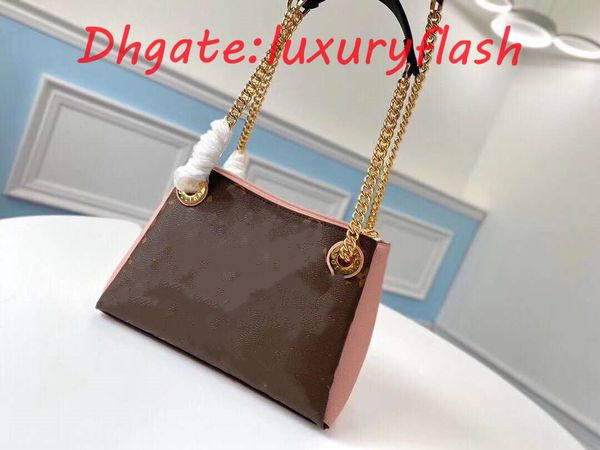 

handbag shoulder bag genuine leather lady handbag with letters printed small bread bag accessories flower pouch fashion shoulder bags