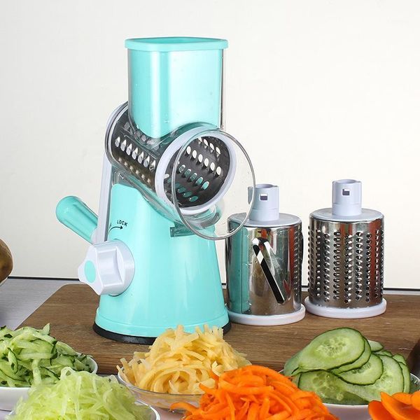 

vegetable cutter round slicer graters potato carrot cheese shredder processor vegetable chopper kitchen roller gadgets tool1