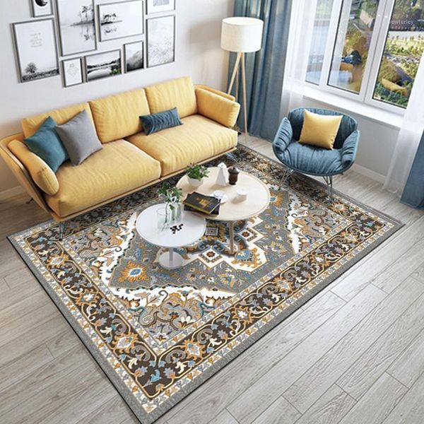 

persian style carpets for living room large 100x160cm bedroom rugs and carpets turkey flowers study non-slip floor mat area rugs1