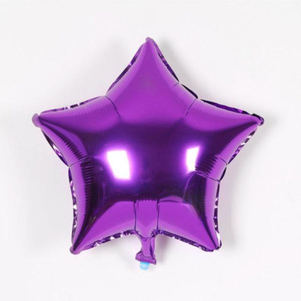 

10 шт. 18 дюймов пять остроконечных звездных фольфов баллон для душа детская душ свадьба детская вечеринка детская вечеринка дети воздушные