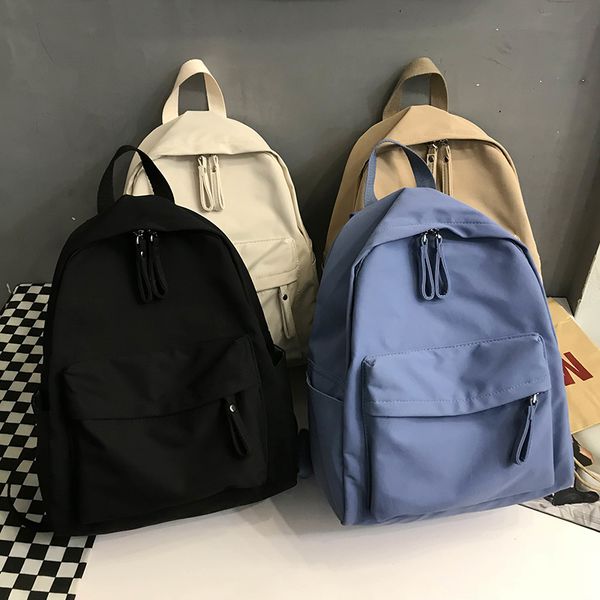 

fashion backpack canvas women backpack anti-theft shoulder bag new school bag for teenager girls school backapck female c1023