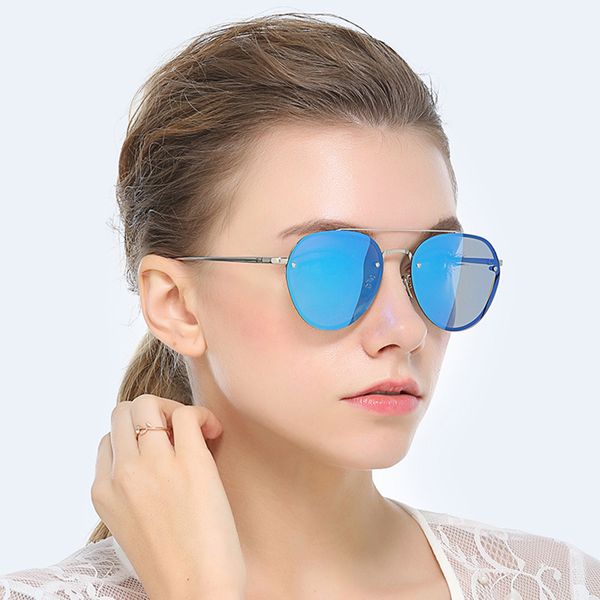 

wholesale sunglasses mens/women polarized sunglasses outdoor driving classic mirror sun glasses men metal frame uv400 eyewear, White;black