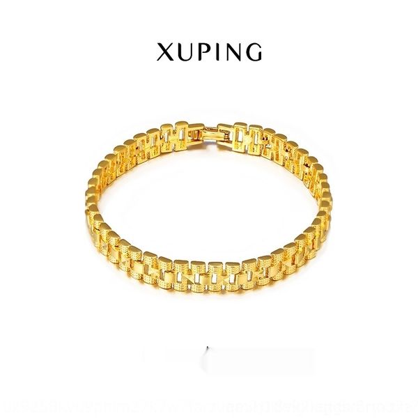 

q2qdw xuping ювелирной моды новая тенденция часы цепи покрыло золото 24k женщина ab011503 xuping браслет ювелирных изделий способа новой тен, Golden;silver