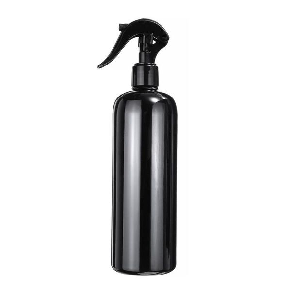 

500ml plastic empty spray bottle flowers watering water spray plants water bottle black white for home gardening watering