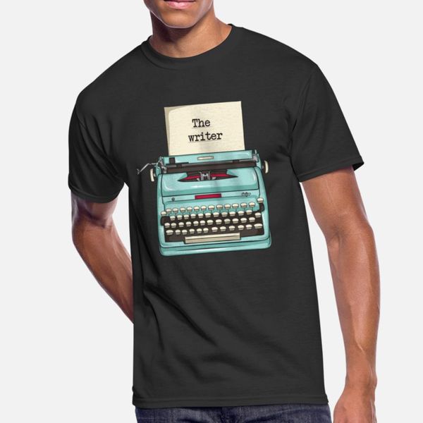 

writer - great typewriter design designers graphic t shirt diy print slim fit tracksuit hoodie sweatshirt