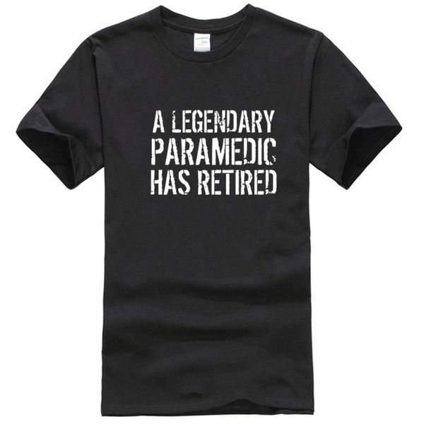 

casual retired paramedic retirement party tshirt crew neck t shirt for women size s 3xl pop tee sport hooded sweatshirt hoodie