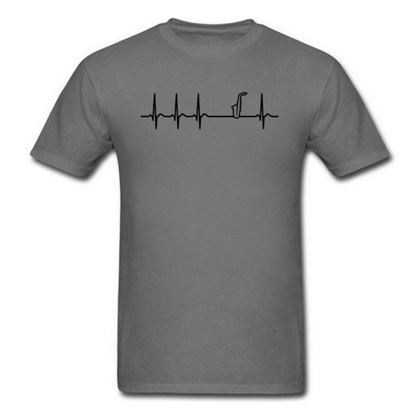 

heartbeat saxophone jazz dj music & tees prevalent o neck gift short sleeve funny sport hooded sweatshirt hoodie men t shirt