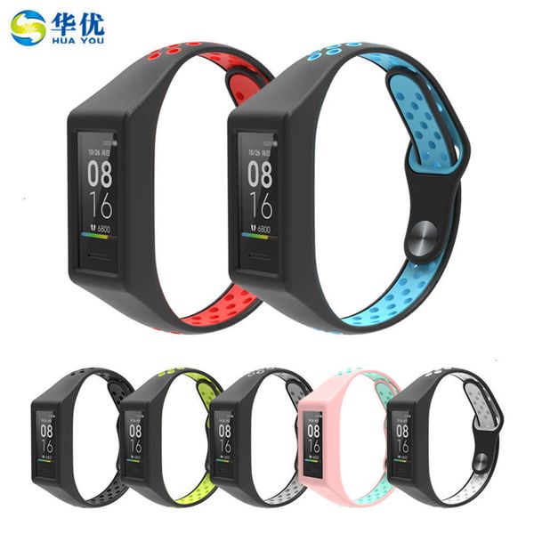 

it is suitable for red rice redmi and smart watch dual color silicone replacement wristb