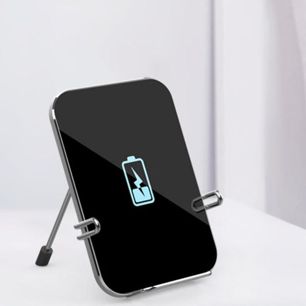 

2 in 1 wireless charging fast wireless charger dock station fast charging with folding bracket multifunctional deskcharge