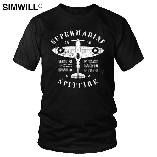 

supermarine spitfire tshirt cool tee short sleeved fighter plane ww2 war pilot aircraft airplane sport hooded sweatshirt hoodie men t shirt
