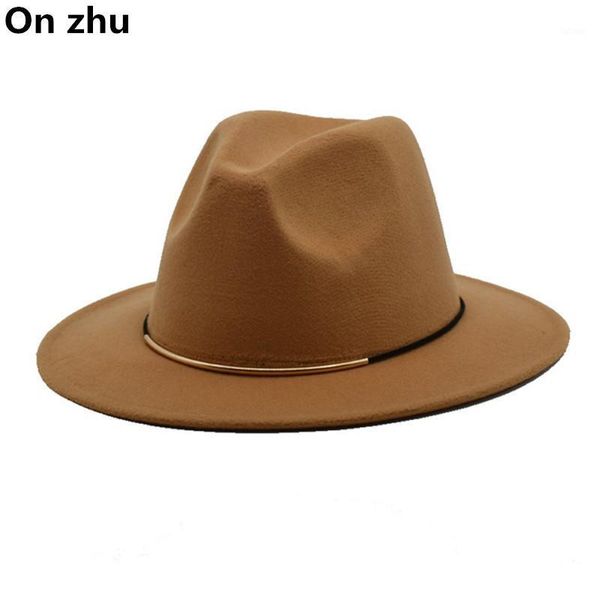 

new fashion fedoras for women spring wool hats men black jazz caps wide brim gentleman elegant wide brim chapeau femme1, Blue;gray