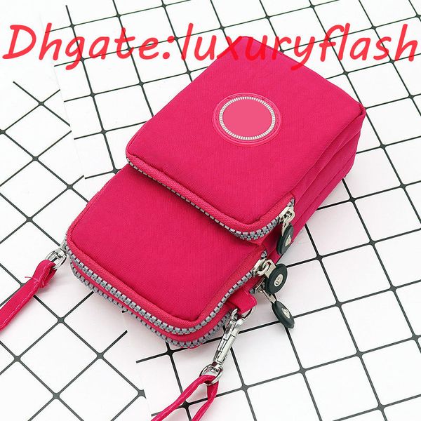 

2021 new fashion selling women messenger crossbody bag wallet handbag phone pouch case zipper casual shoulder bag purse -b5