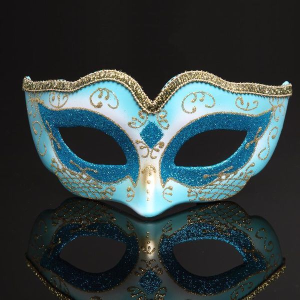 

edger half lace gras crack ball colour for face prom fancy new mardi child 6 mask party festival mavlc dhseller 2u6d