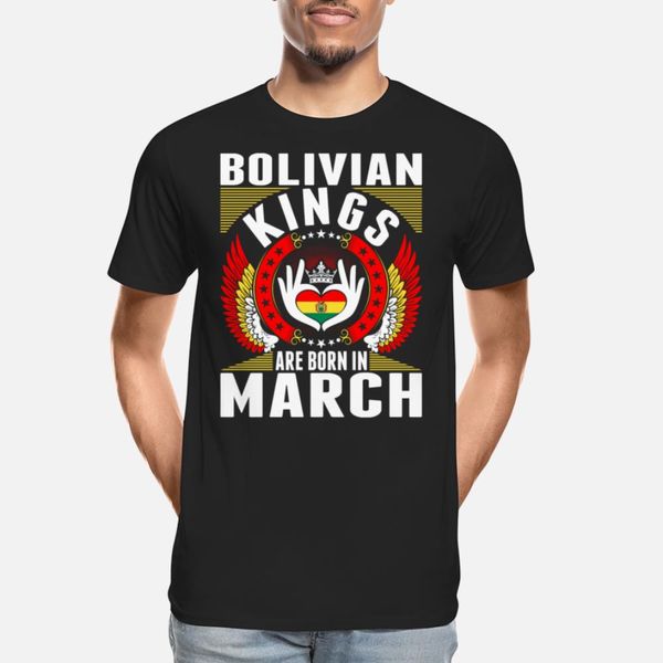 

боливийский kings родились в марте футболка холодный черный спортивный костюм толстовка толстовка