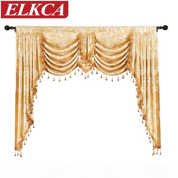 

1 шт вэлэнс европейского royal valance штора для гостиной шторы окна для спальни кухни