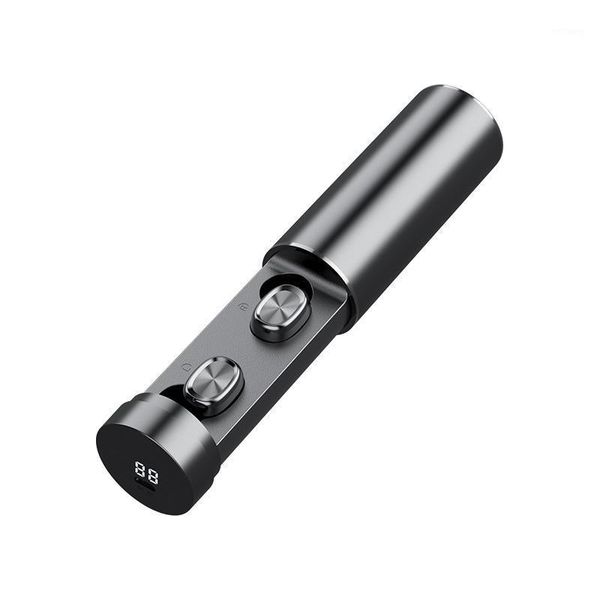 

bluetooth 5.0 earbuds tws headset wireless earphone touch control hifi hd stereo earbuds digital display for sport1