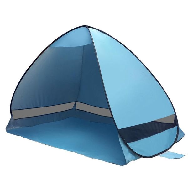 

outdoor automatic instant -up portable beach tent anti uv shelter camping fishing hiking picnic outdoor camping