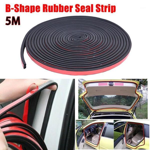 

other care cleaning tools 5m b shape car door seal strips weatherstrip rubber seals sound insulation sealing sticker decoration strip interi
