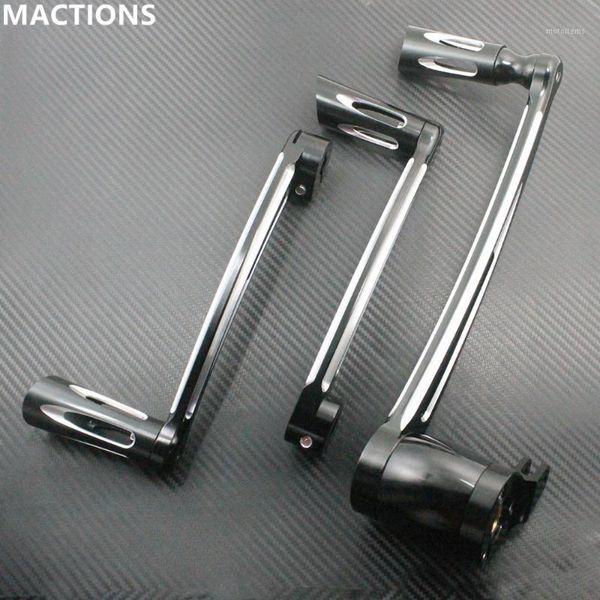

motorcycle cnc brake arm shift shifter levers pegs pedal kit for touring road king street glide flt flhx flht flhr 97-161