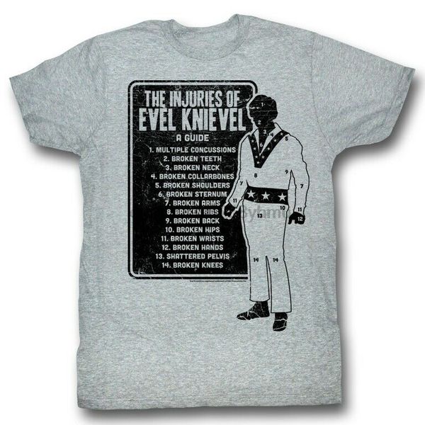 

evel knievel injuries gray heather hoodie designers t shirts sweatshirt