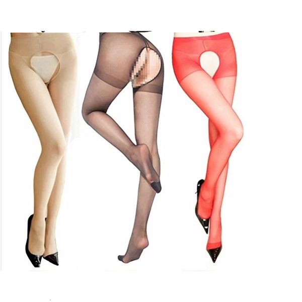 

2019 new arrival lady women fashion lace open crotch soft tights elastic pantyhose stockings black cutout stocking, Black;white