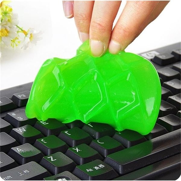 

magic dust cleaning high-tech transparent cleaner compound slimy gel keyboard cleaner/super computer cleaner /monito for keyboard laptop