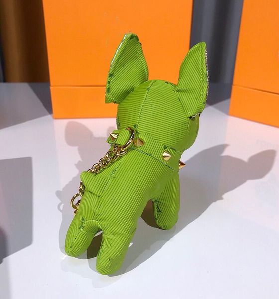 

fashion fashion accessories male and female key chain small ornaments animal designer famous brand lovely classic decoration with box, Silver