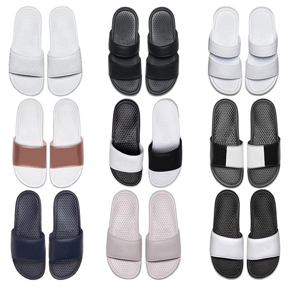 

2020 slipper loafer navy blue men women slide casual sandal slippers loafers slides mens womens sandals trainers sneakers, Black