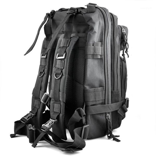 

30l outdoor rucksacks backpack camping hiking trekking bag - black1