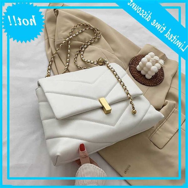 

elegant female great tote 2021 fashion new pu learn women designer handbag chain shoulder messenger bag