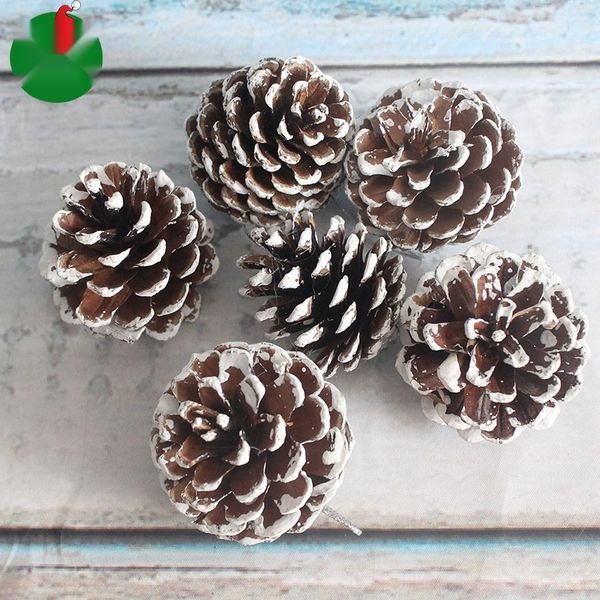 

wyt9t дерево украсьте аксессуары украсить окрашенные шишки кедровые орехи окно рождество рождественские аксессуары украшения елочные окрашен