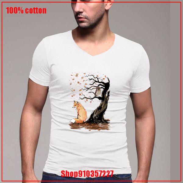 

winds of autumn owl fox custom design shor male add your design print text p short sleeve soft fashion sport sweatshirt hoodie t shirt