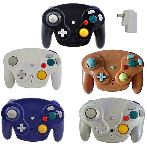 

2.4ghz game controller wireless gamepad joystick for nintendo gamecube for ngc wii with retail packing dhl ing