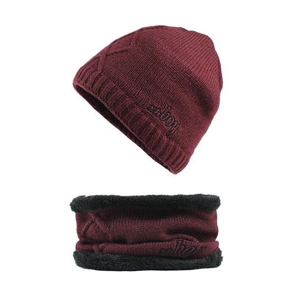 

flb] winter hat skullies шапочки мужчины женщины трикотажные hat шарф зимние шапки маска балаклава bonnet cap шерсть меховые шапки шапочки, Black;white